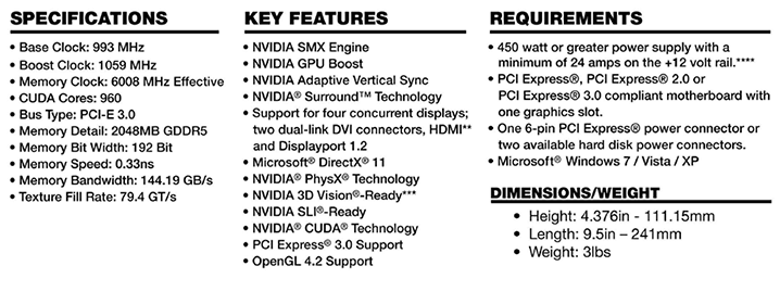 Buy EVGA GeForce GTX 660 2GB [EVGA-02G-P4-2660-KR] PC Case Gear