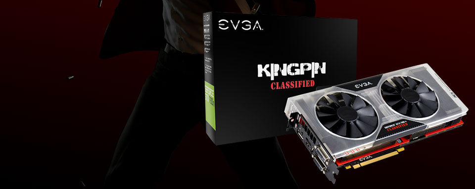 Buy EVGA GeForce GTX 780 Ti Classified Kingpin 3GB [03G-P4-3888-KR - Main Image