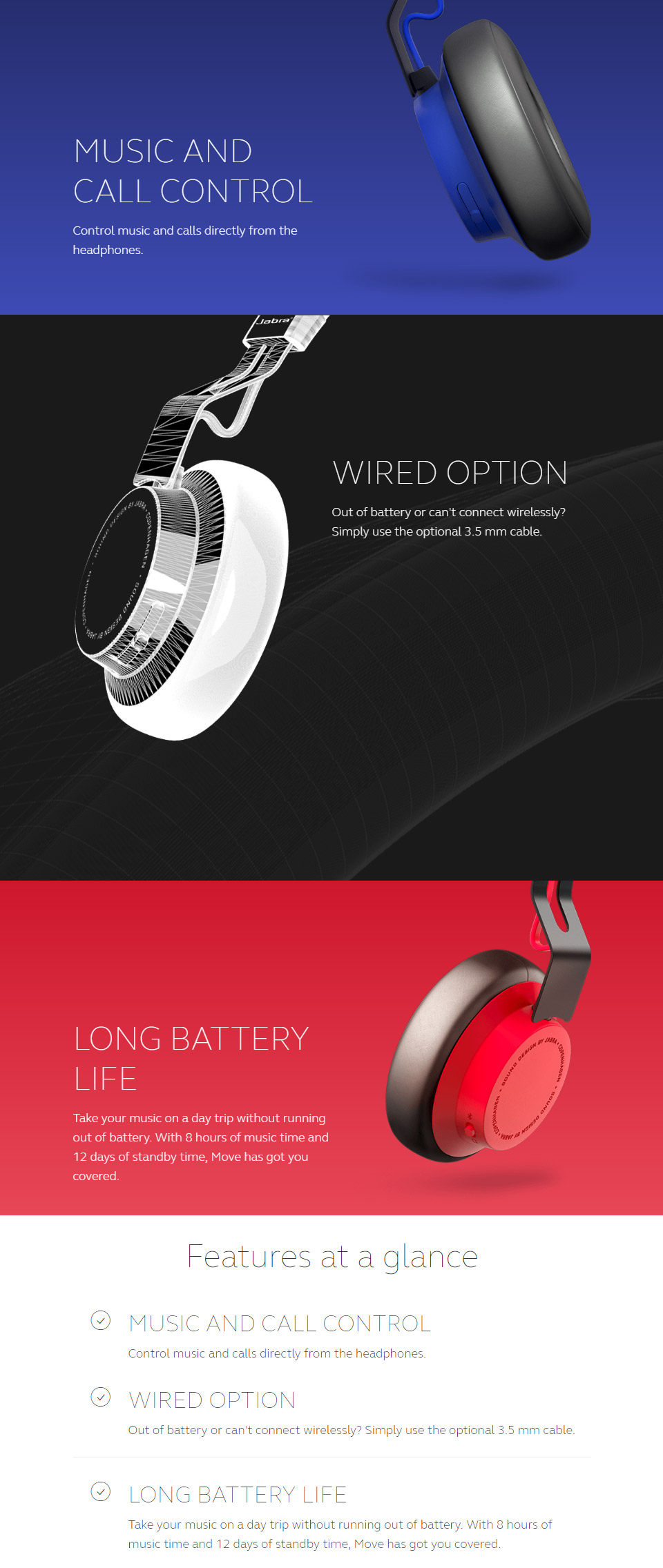 Usb Jabra Move Review Buy Jabra Move Wireless Headset Red [100