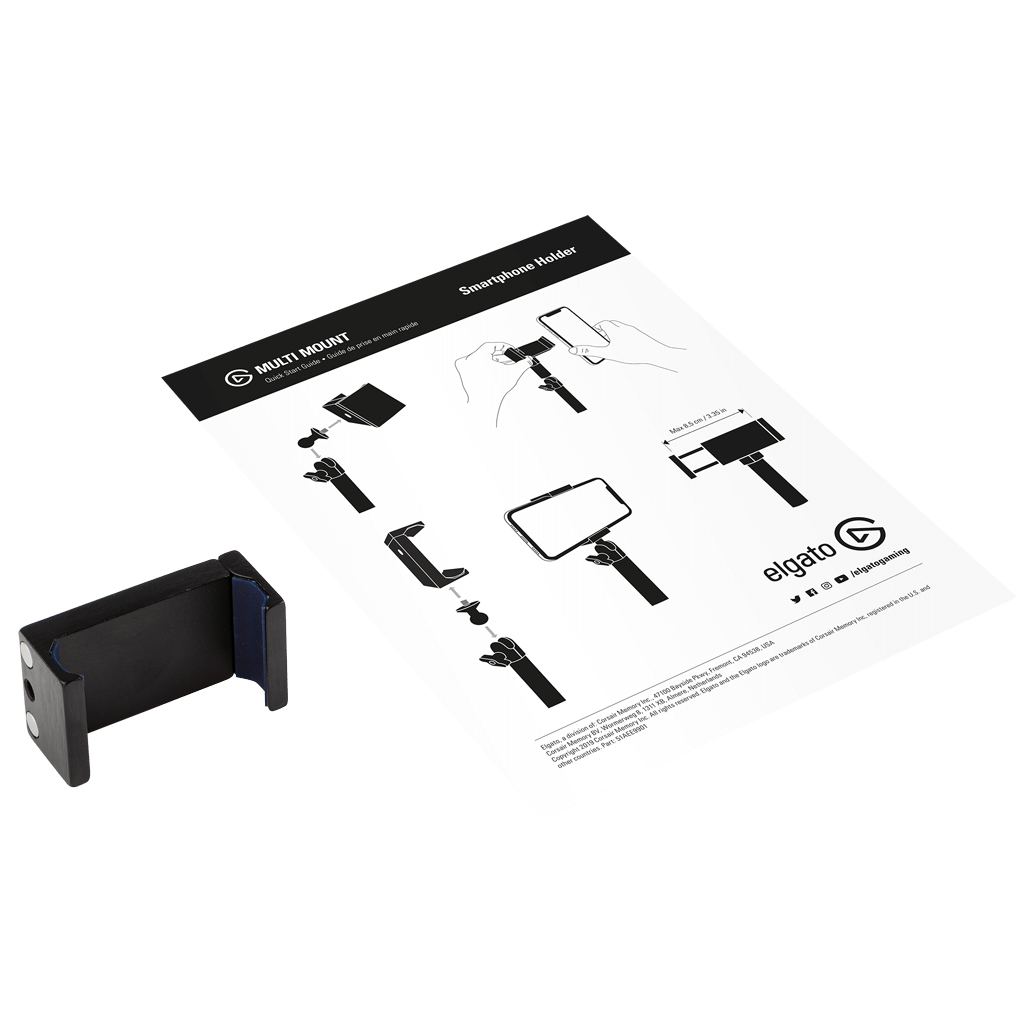 Buy Elgato Multi Mount Smartphone Holder [10AAE9901] | PC Case Gear ...