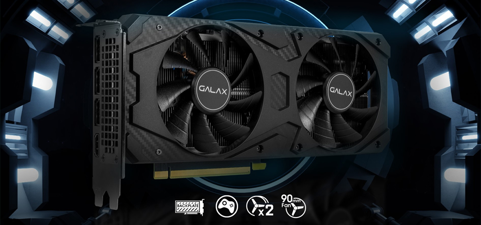 Buy Galax GeForce RTX 3060 Ti (1-Click OC) LHR 8GB [36ISL6MD1VQW