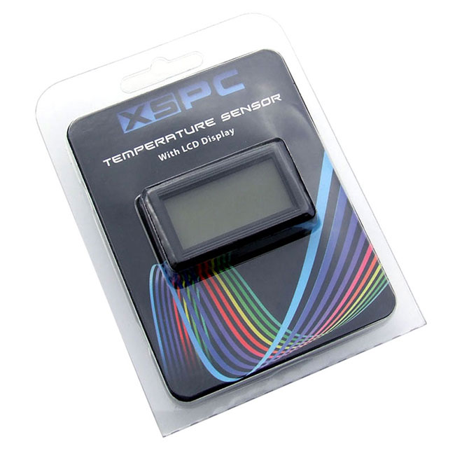Buy XSPC LCD Temperature Sensor Blue V2 [5060175584151] | PC Case Gear ...