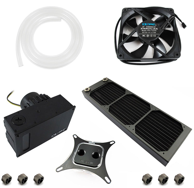 Buy XSPC Raystorm D5 AX360 Water Cooling Kit [5060175584458] | PC