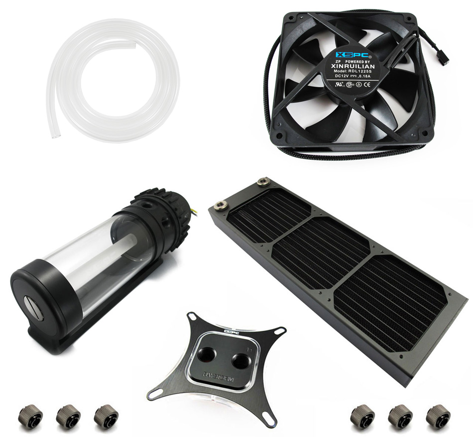 Buy XSPC RayStorm D5 Photon AX360 Water Cooling Kit [5060175584878