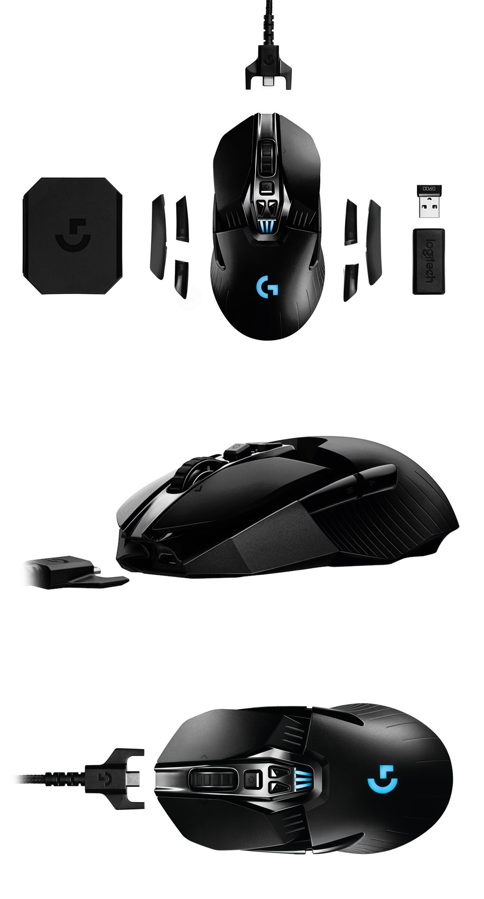 Buy Logitech G900 Chaos Spectrum Wireless Gaming Mouse [910-004609