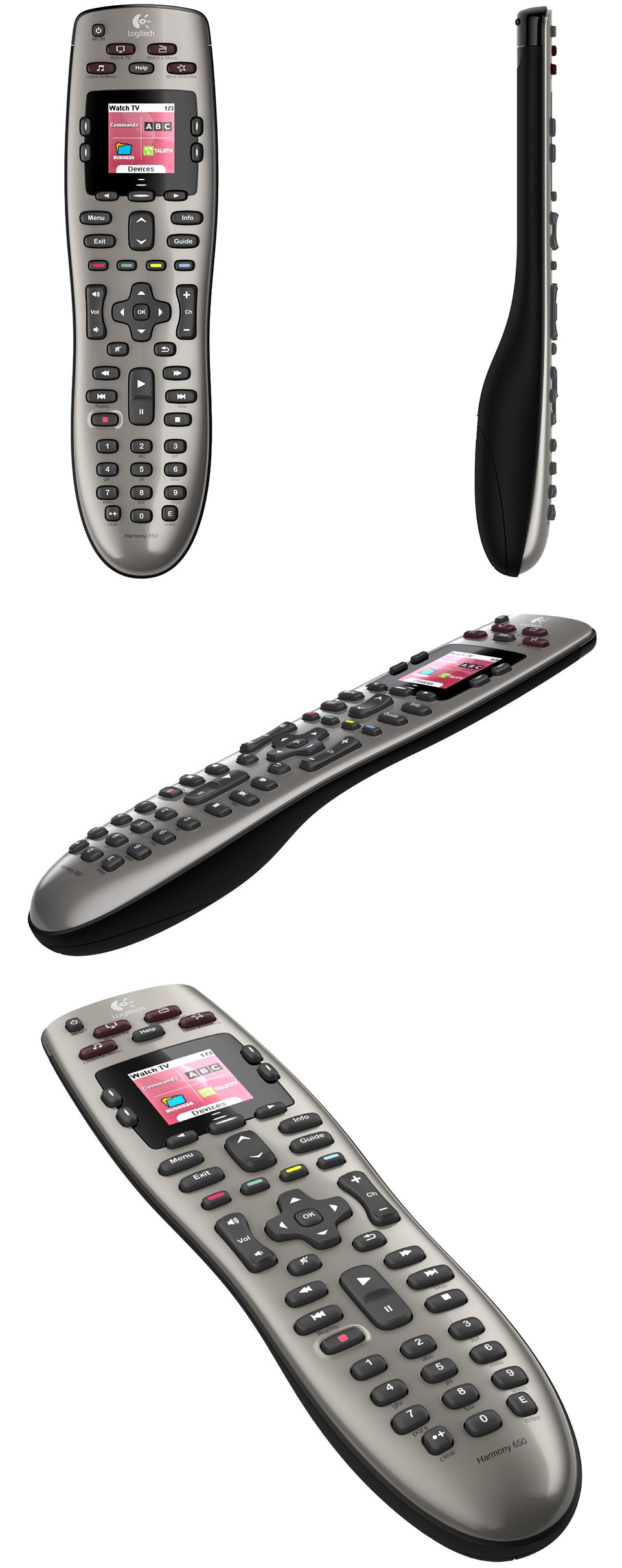 logitech harmony 650 universal remote contro