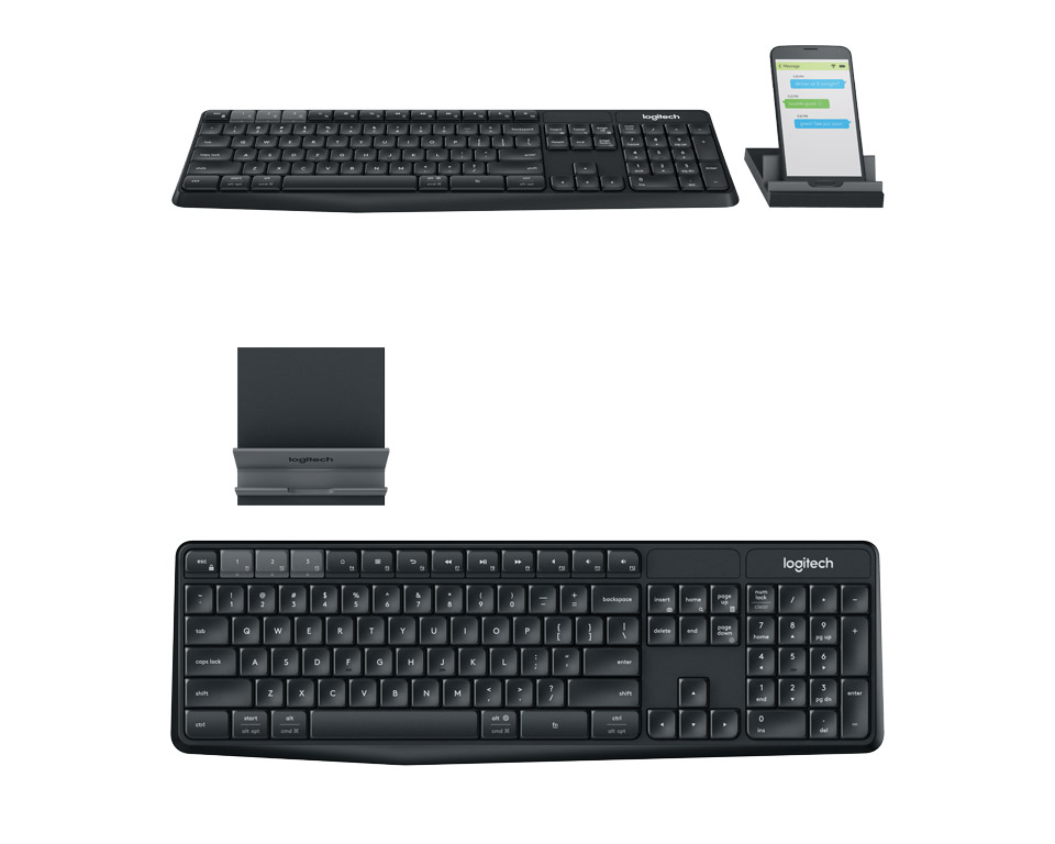 Buy Logitech K375s MultiDevice Wireless Keyboard and Stand [920008250