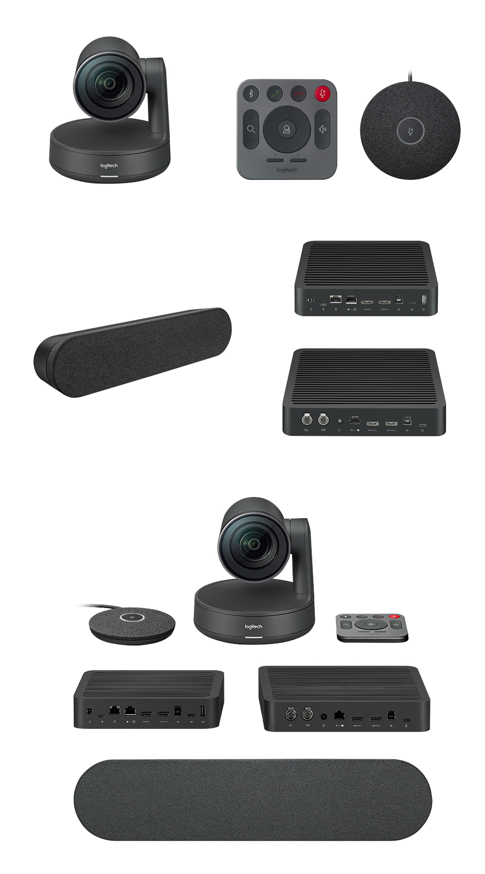 Buy Logitech Rally Plus Ultra-HD ConferenceCam System [960-001274] | PC ...