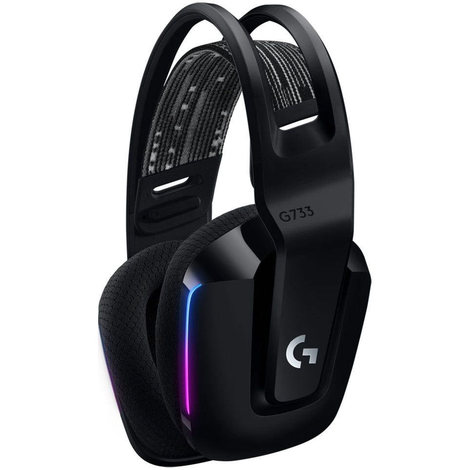 logitech g733 lightspeed wireless rgb gaming headset lilac