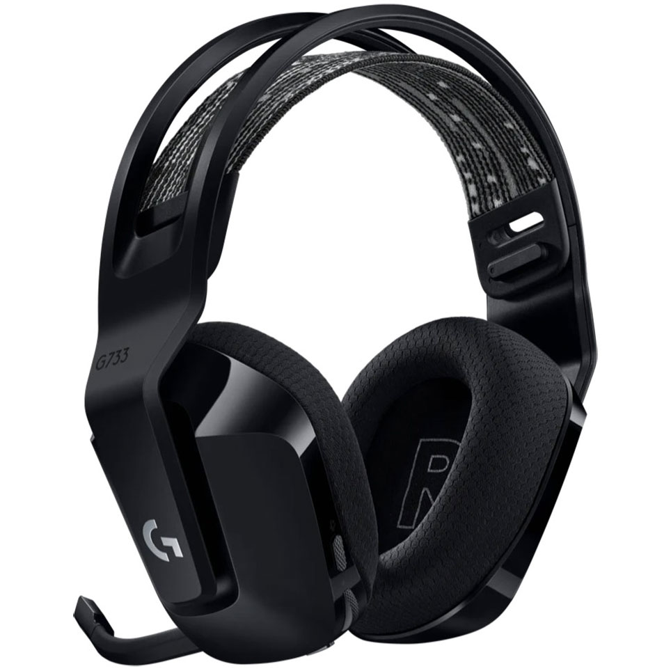 Logitech G733 LIGHTSPEED Wireless RGB Gaming Headset - headset - 981-000889  - Headphones 