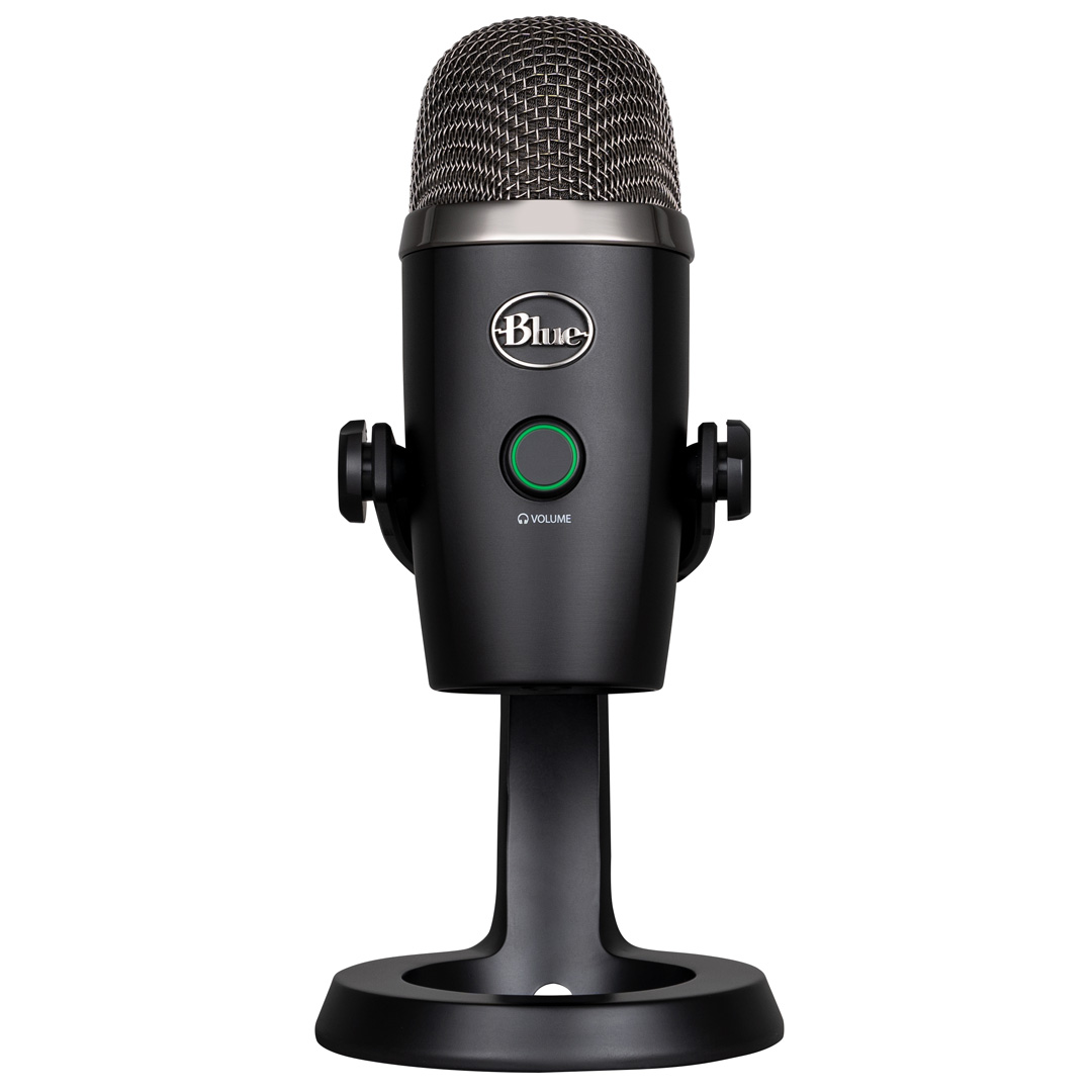 Buy Blue Yeti Nano USB Mic Vivid Black [988-000400] | PC Case Gear