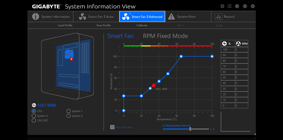 gigabyte system information viewer