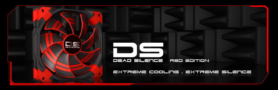 Buy Aerocool DS Fan 140mm Red LED Fan [AER-DSFAN14-RD] | PC Case Gear ...