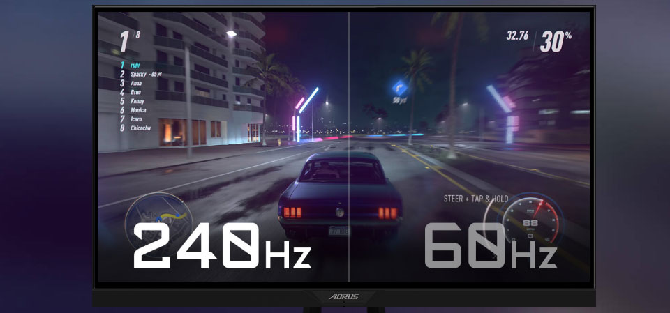 AORUS FI25F 24インチ FHD240Hz AORUS FI25F 25