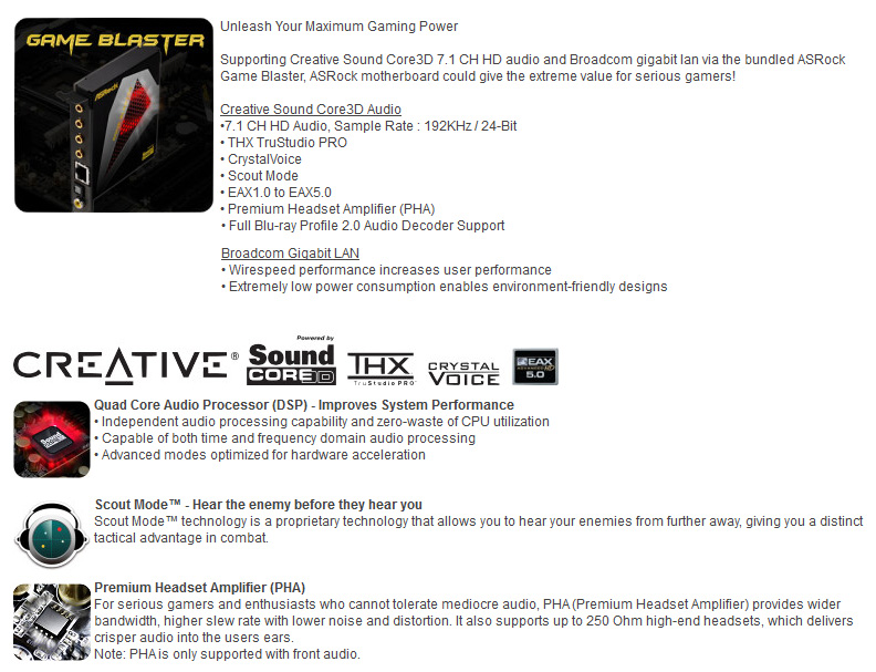 Buy Asrock Game Blaster Sound & Ethernet Card [AR-GAME-BLASTER] | PC ...