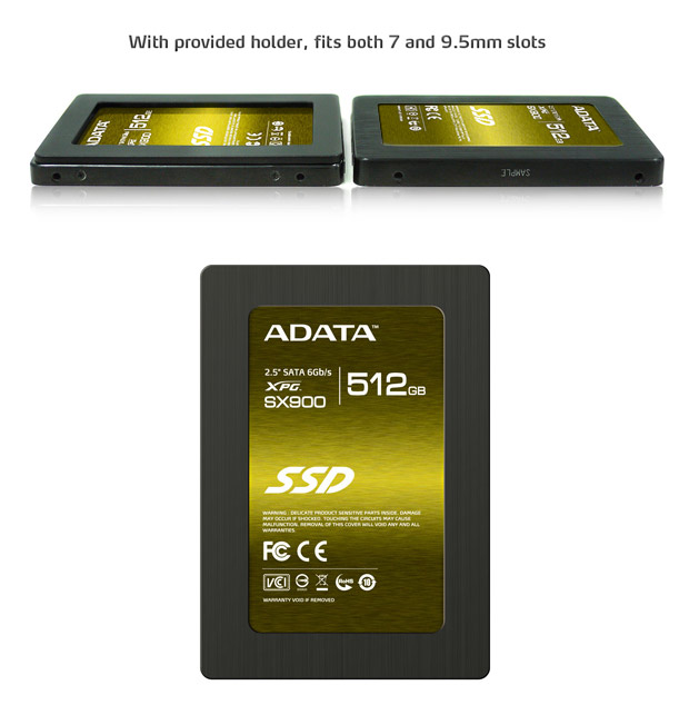 Buy ADATA XPG SX900 512GB SSD [ASX900S3-512GM] | PC Case Gear Australia