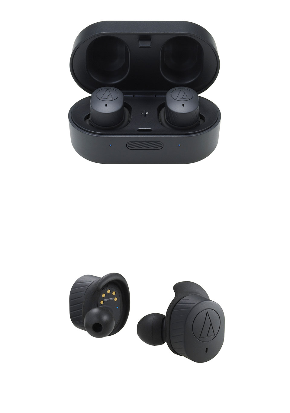 Buy Audio-Technica ATH-SPORT7TW Bluetooth In-Ear Headphones Black