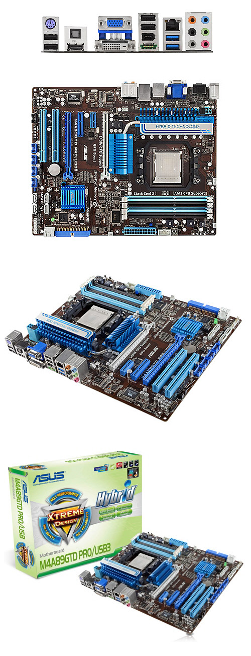 Buy ASUS M4A89GTD PRO/USB3 Motherboard [M4A89GTDPROUSB3] PC Case
