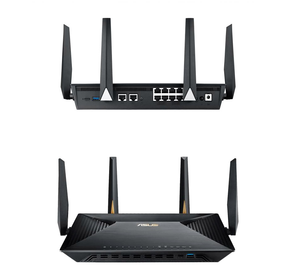 Buy ASUS BRT-AC828 AC2600 Dual-WAN VPN Wi-Fi Router [BRT-AC828] | PC ...