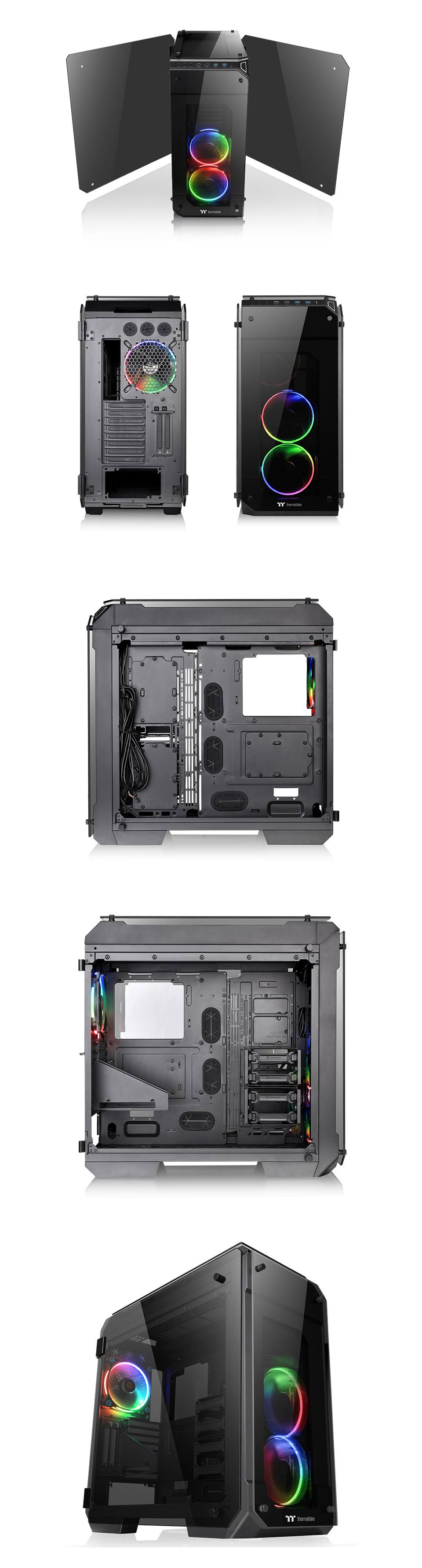 Buy Thermaltake View 71 Tempered Glass RGB Edition Full Tower [CA-1I7 ...