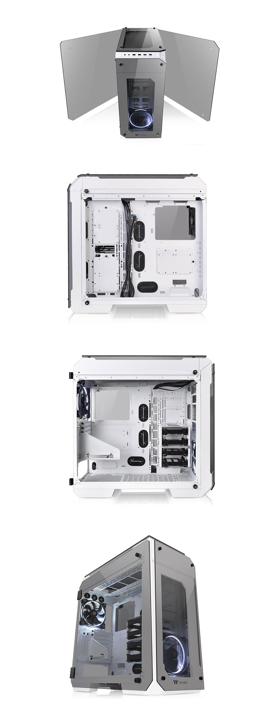 Buy Thermaltake View 71 TG Chassis Snow Edition [CA-1I7-00F6WN-00] | PC ...