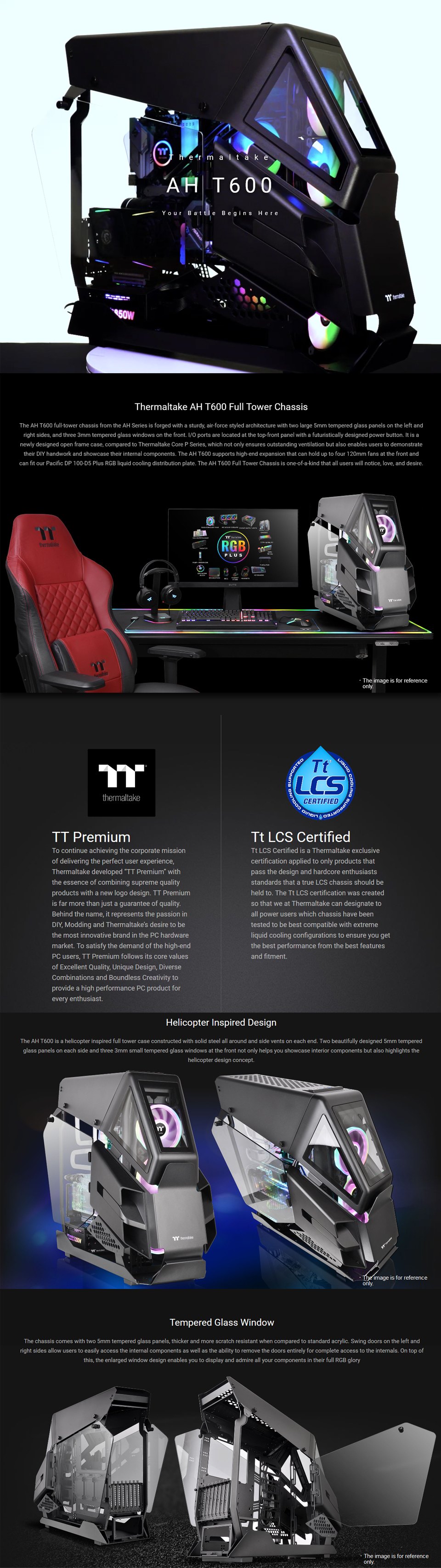 Buy Thermaltake AH T600 Full Tower Case [CA-1Q4-00M1WN-00] | PC Case ...