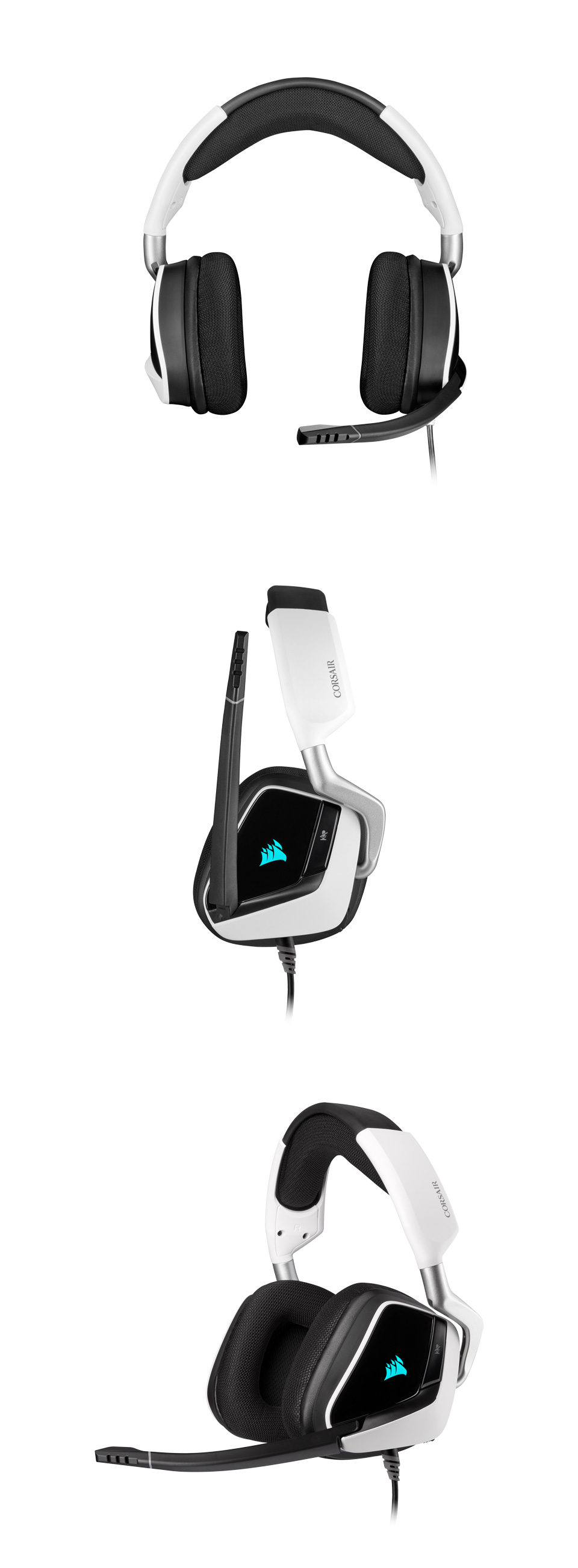 Corsair VOID RGB Elite Headset with 7.1 Surround White Corsair VOID RGB Elite Headset with 7.1 Surround White product
