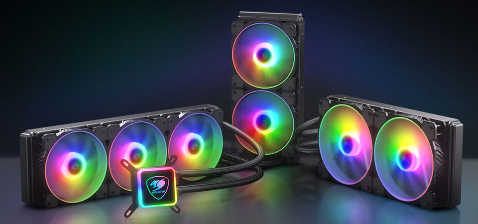 Buy Cougar Aqua 240 ARGB AIO Liquid CPU Cooler [CGR-AQUA-ARGB-240] | PC ...