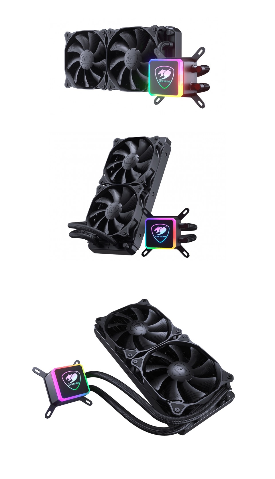 Cougar Aqua 240 ARGB AIO Liquid CPU Cooler product