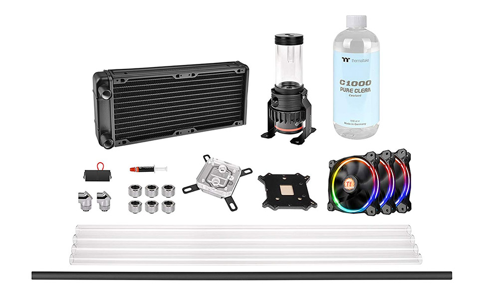 Thermaltake Pacific Gaming R240 D5 Water Cooling Kit (CL W164 CA00BL A