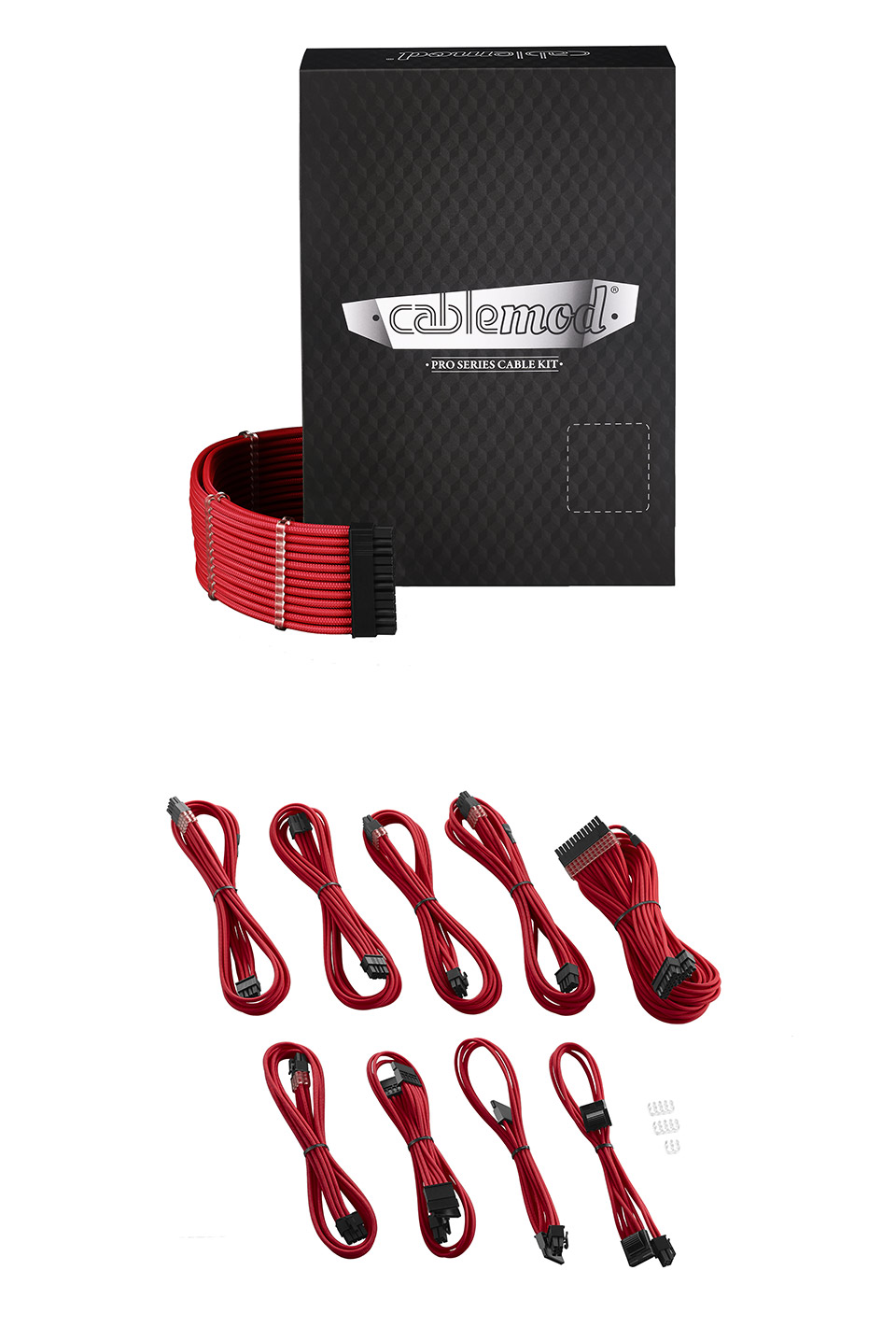 Buy CableMod PRO ModMesh C-Series AXi, HXi & RM Cable Kit Red [CM