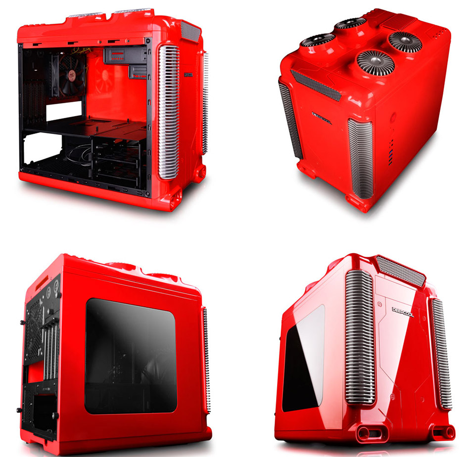 Buy Deepcool Steam Castle Small Form Factor Chassis Red [DP-MATX ...