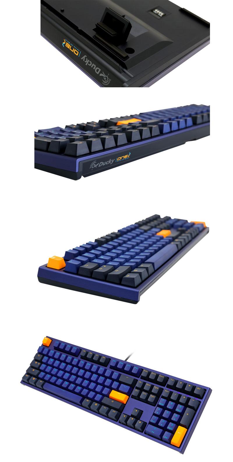 Buy Ducky One 2 Horizon Blue Mech Keyboard Cherry Silent Red [DKON1808