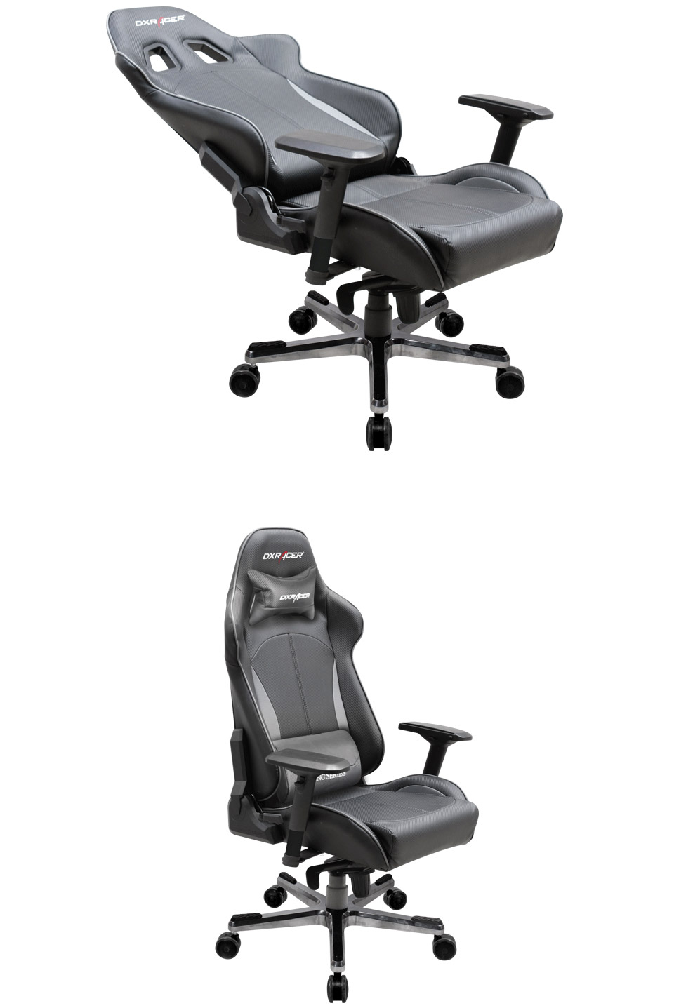 Buy DXRacer K Series PC Office/Gaming Chair Black & Grey [DXRKE57BK