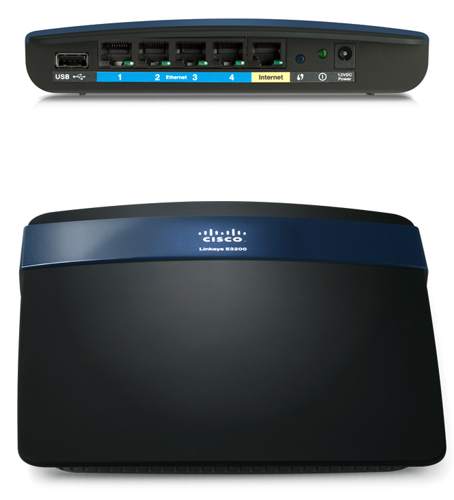 Buy Linksys E3200 Wireless N Router [16E3200] PC Case Gear Australia