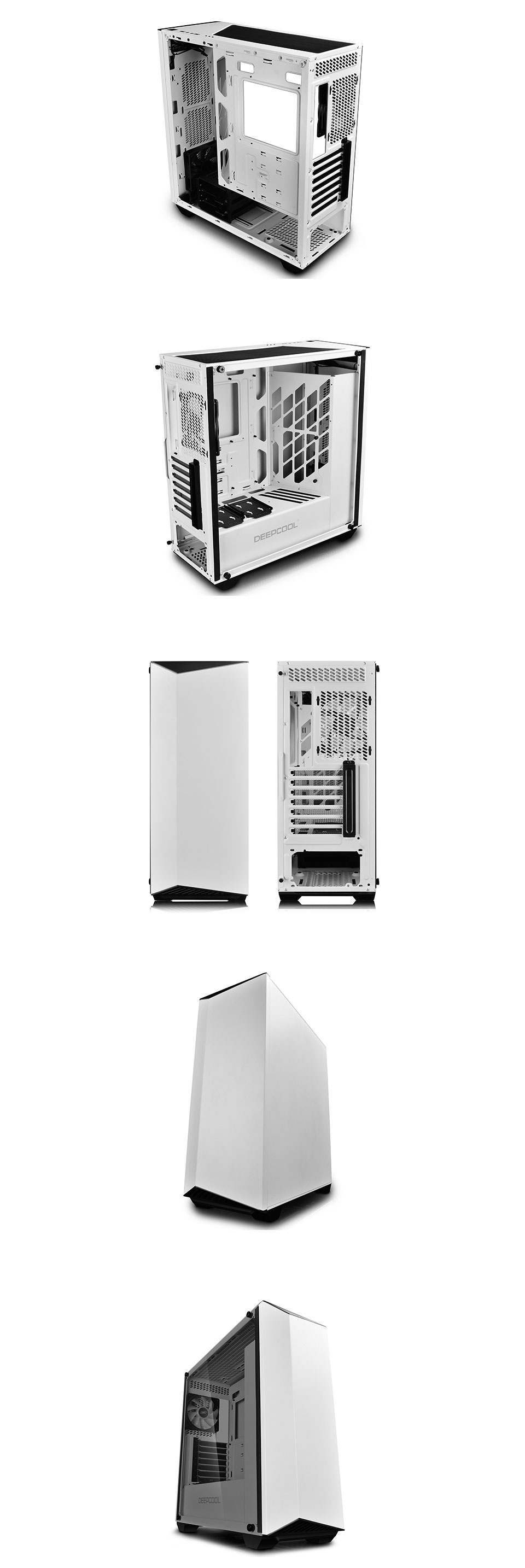 Buy Deepcool Gamer Storm Earlkase RGB Mid Tower Case White [DP-ATX ...