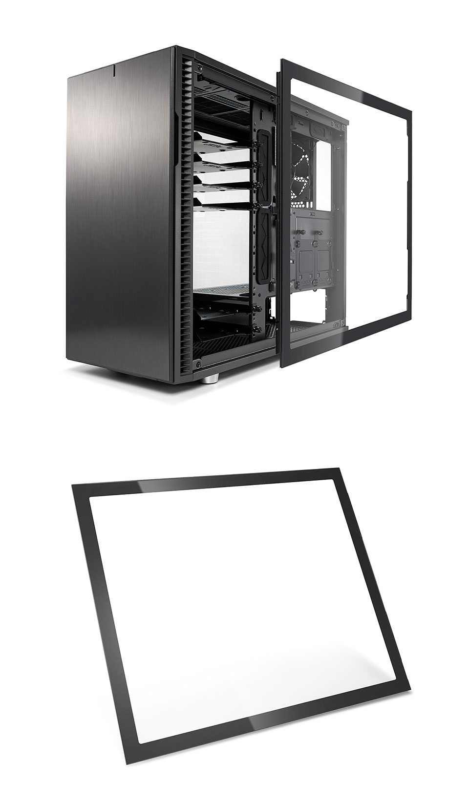 Buy Fractal Design Define R6 Tempered Glass Panel Gunmetal