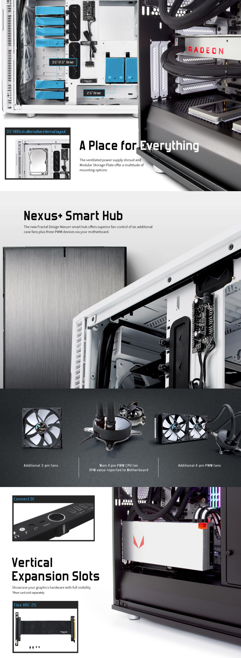 Buy Fractal Design Define R6 Black Case [FD-CA-DEF-R6-BK] | PC Case ...