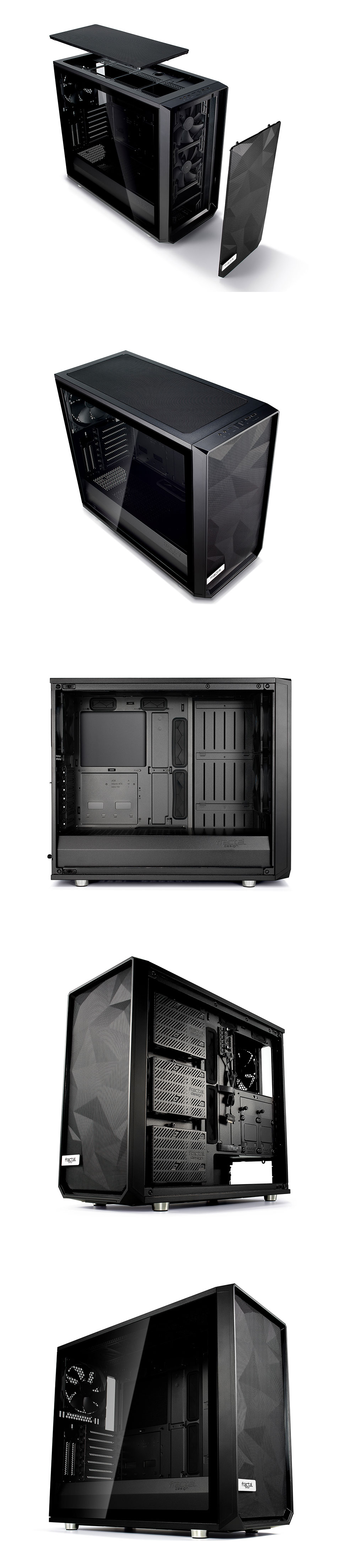 Buy Fractal Design Meshify S2 Black Tempered Glass Dark [FD-CA-MESH-S2 ...