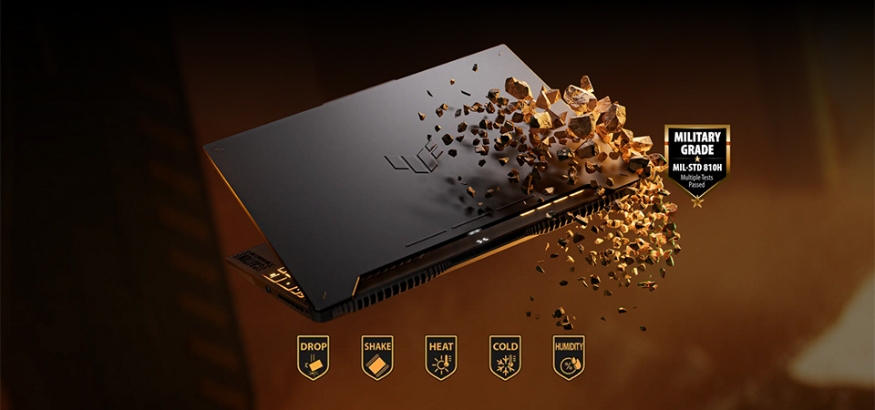 ASUS TUF Gaming F15 Core i7 RTX 4050 15.6in FHD 144Hz Laptop ASUS TUF Gaming F15 Core i7 RTX 4050 15.6in FHD 144Hz Laptop feature