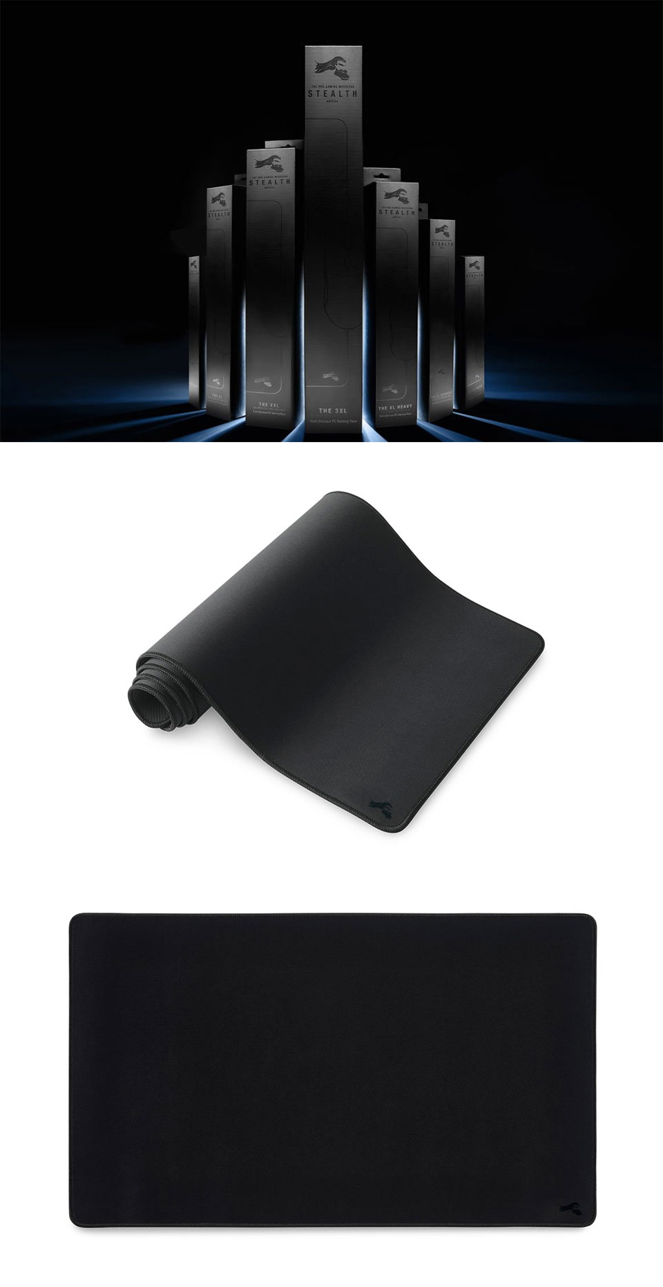 Buy Glorious Mouse Pad Stealth Edition XL Extended [GPSTEALTH] PC