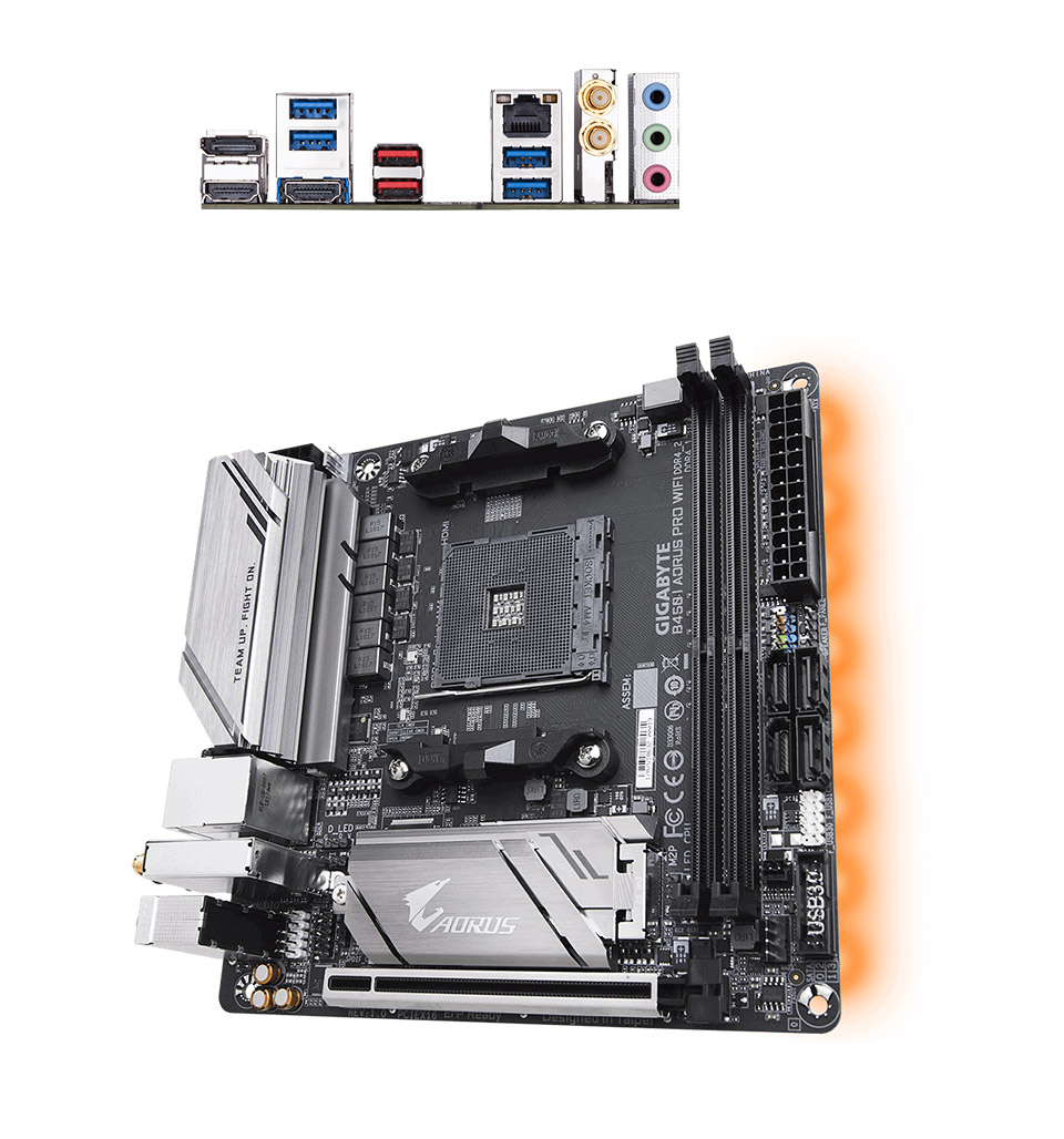 Buy Gigabyte B450 I Aorus Pro Wifi Motherboard B450 I Aorus Pro Wifi Pc Case Gear Australia