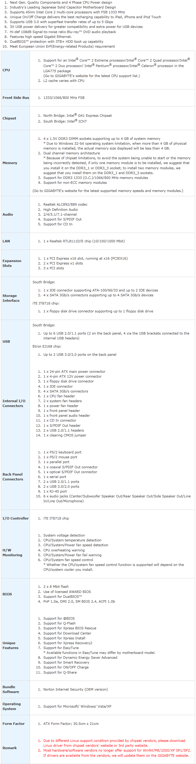 A-Tech 8GB DDR3 RAM Kit (2x4GB) 1333MHz PC3-10600 For Gigabyte Motherboards