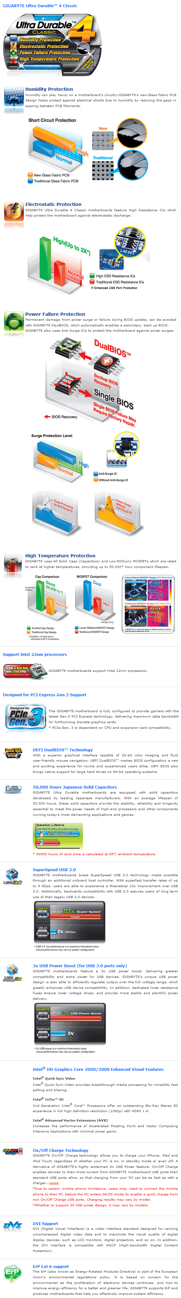 Buy Gigabyte GA-H61MA-D2V Motherboard [GA-H61MA-D2V] | PC Case Gear ...