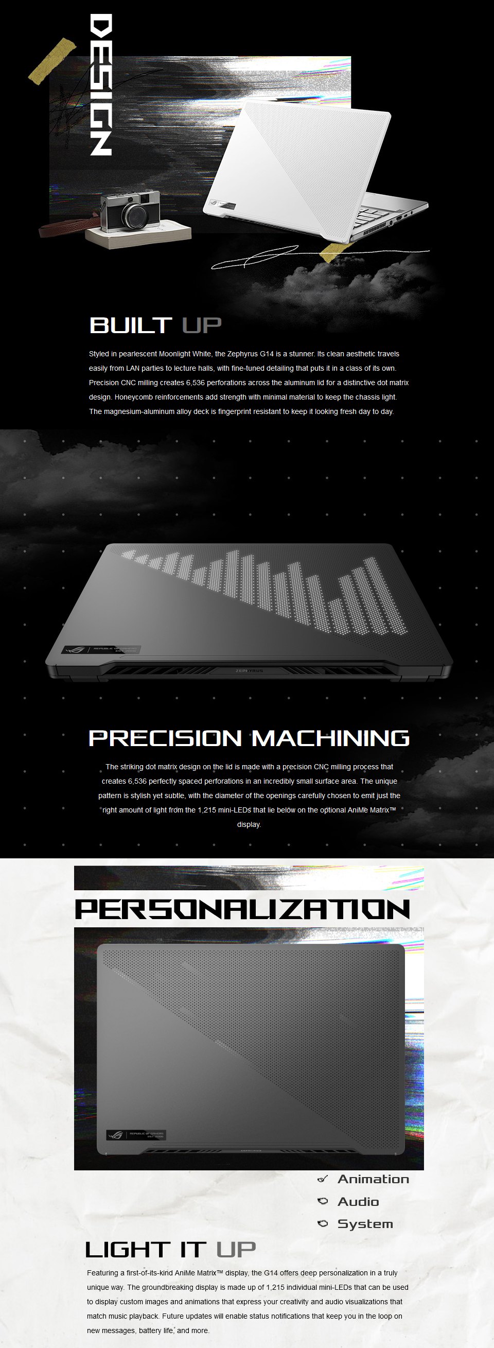 ASUS Zephyrus G14 Ryzen 7 GeForce GTX 1650 Ti 14in 120Hz Laptop ASUS Zephyrus G14 Ryzen 7 GeForce GTX 1650 Ti 14in 120Hz Laptop features 2