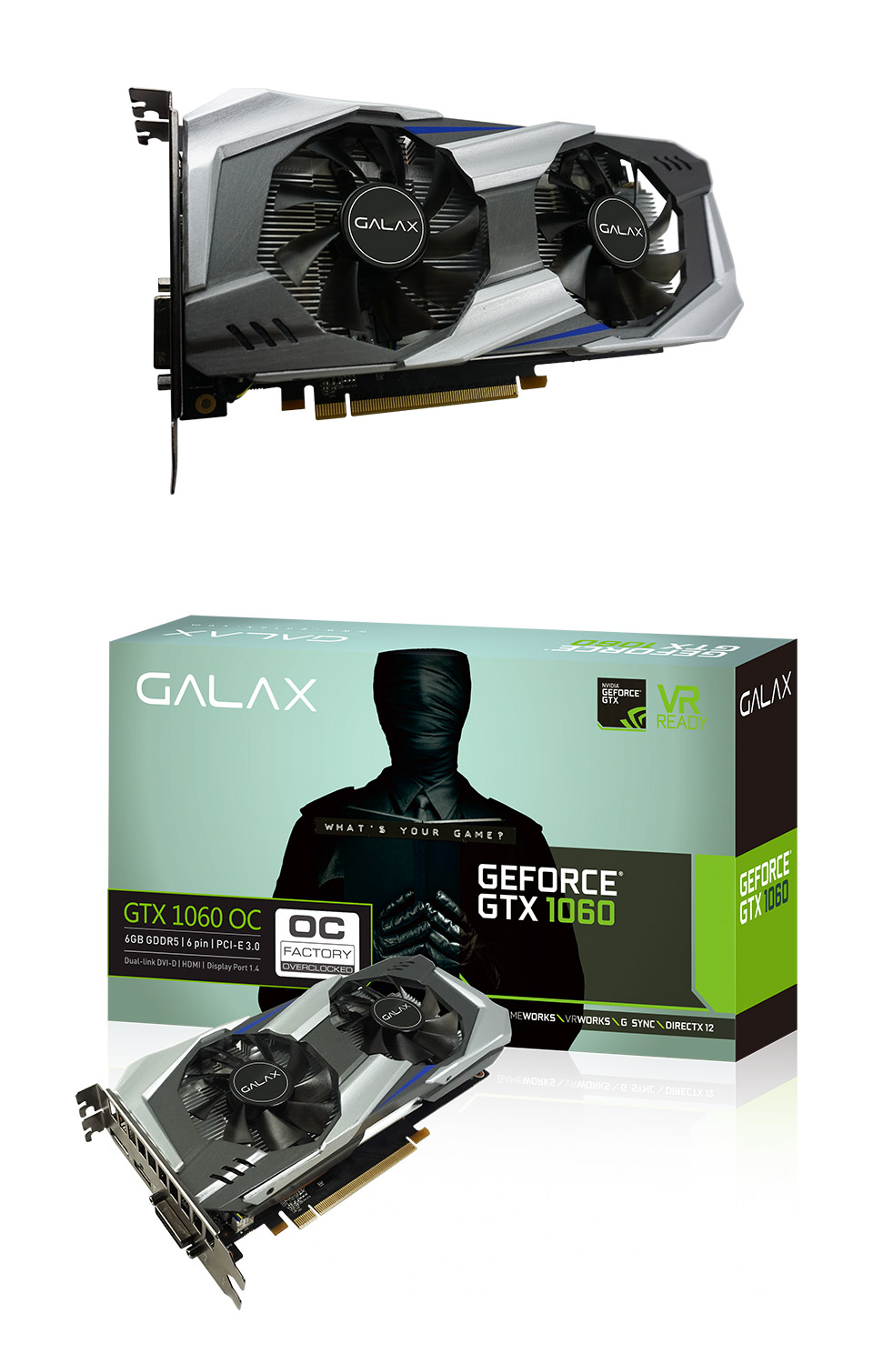 Introducing the All New Next Generation Galax GTX 1060 6GB