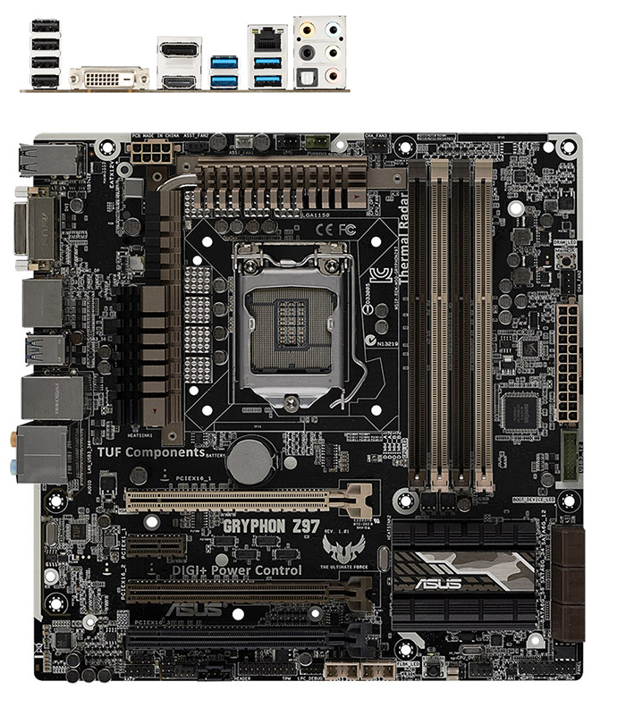 Buy ASUS Gryphon Z97 Motherboard [GRYPHON-Z97] | PC Case