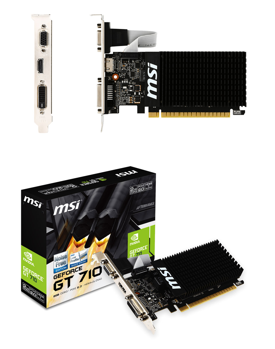 MSI GeForce GT 710 2GB [GT710-2GD3-LP 