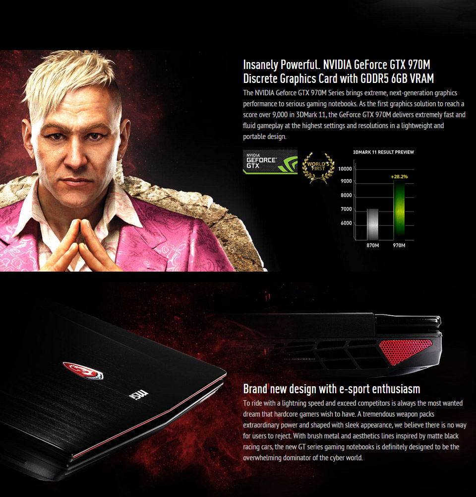 Buy MSI GT72 Dominator 17.3in Gaming Notebook [2QD-1429AU] (refurb ...