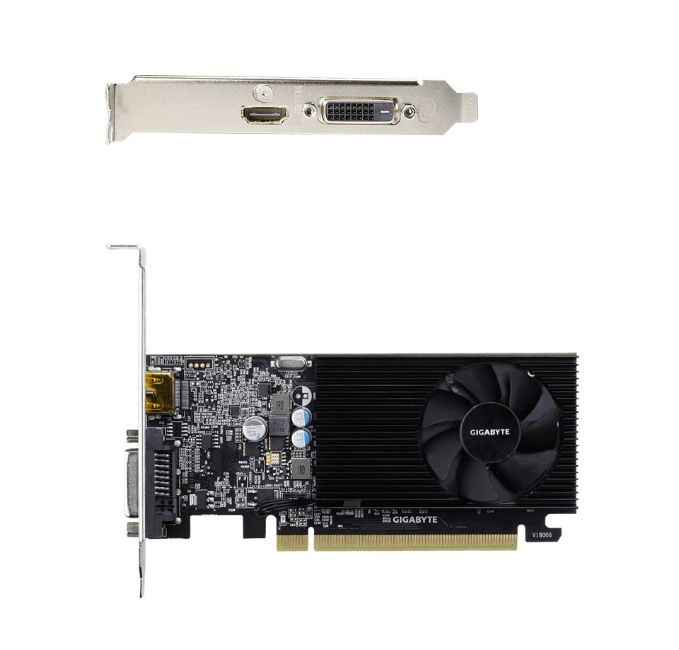 Gtx 1050 Ti Gigabyte GT 1030 Low Profile D4 G4 GV-N1030D4-2GL 2GB